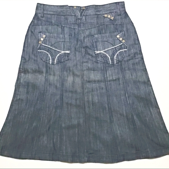 JMY  Soft Demin Skirt Size 8 - Picture 5 of 8